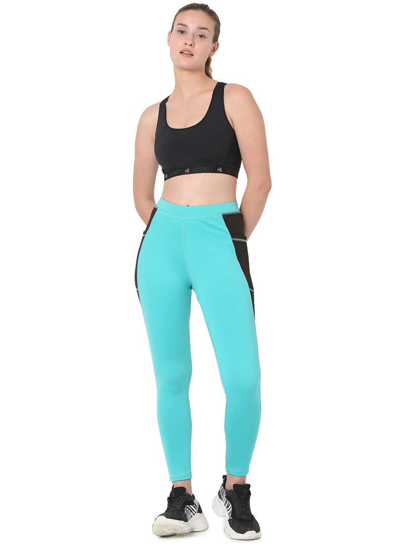 high rise side taped track pant