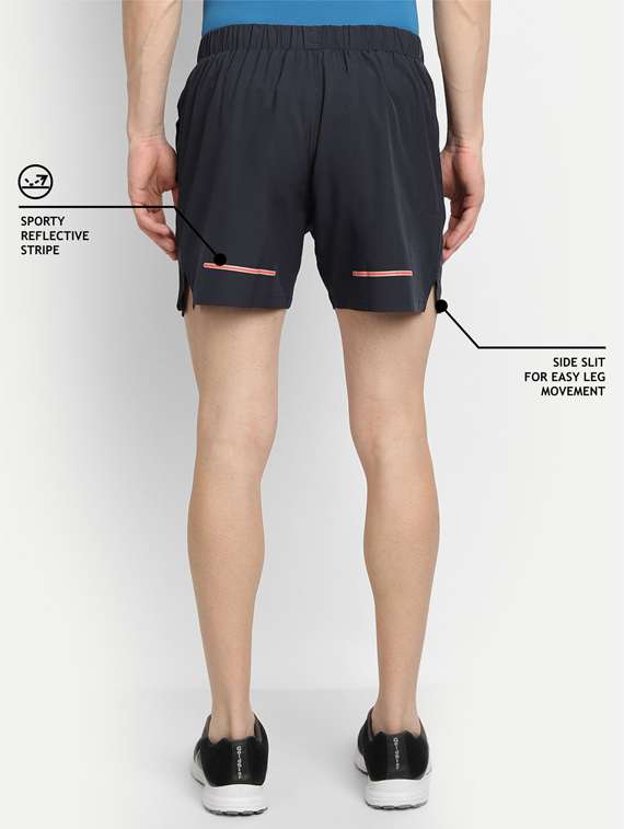 navy-blue solid short - 18342149 - Standard Image - 2