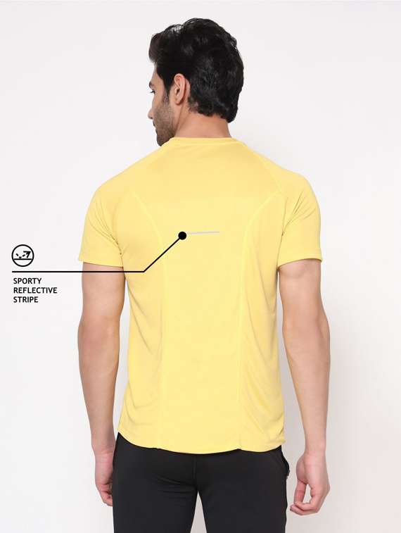 yellow solid t-shirt - 18342428 - Standard Image - 2