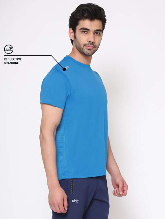 blue solid t-shirt - 18342464 -  Standard Image - 2
