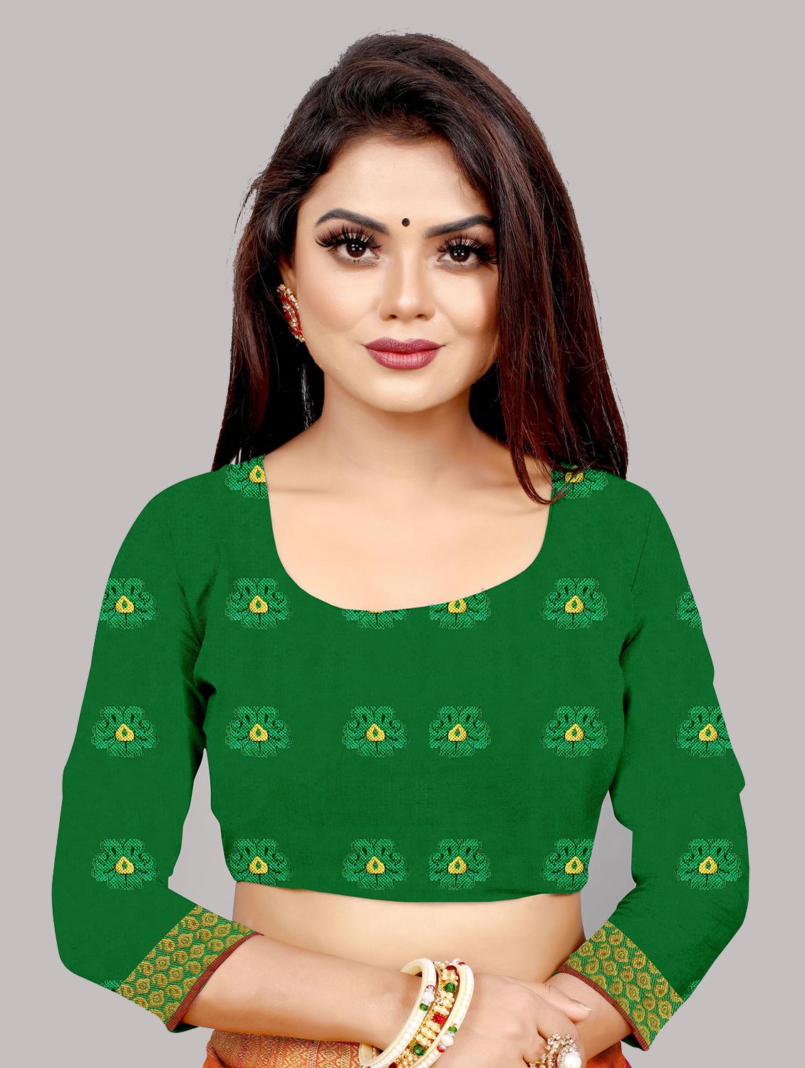 orange art silk mysore saree - 18342520 - Standard Image - 2