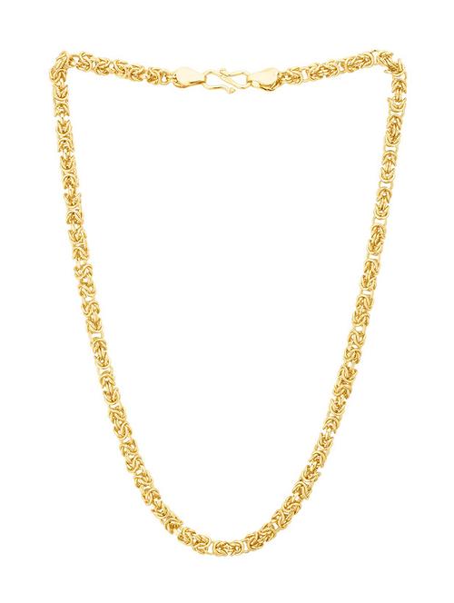 delightful one gram gold plated chain - 18344306 - Standard Image - 0