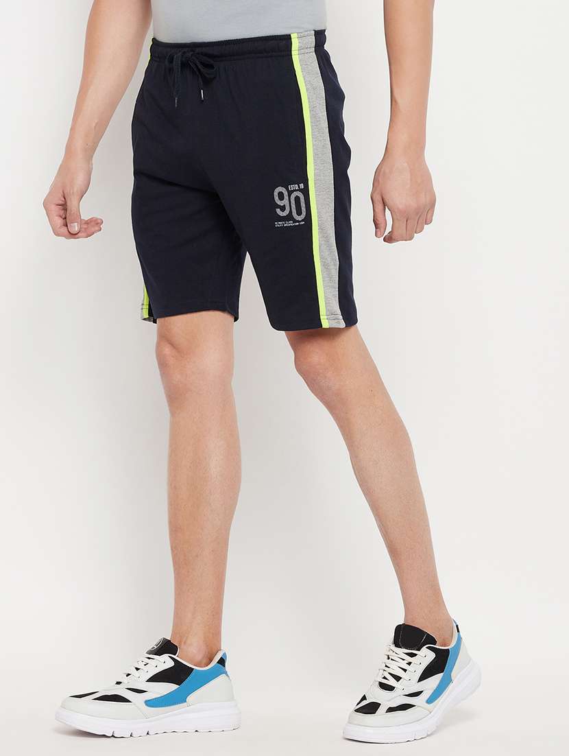 navy blue printed short - 18344683 -  Standard Image - 2