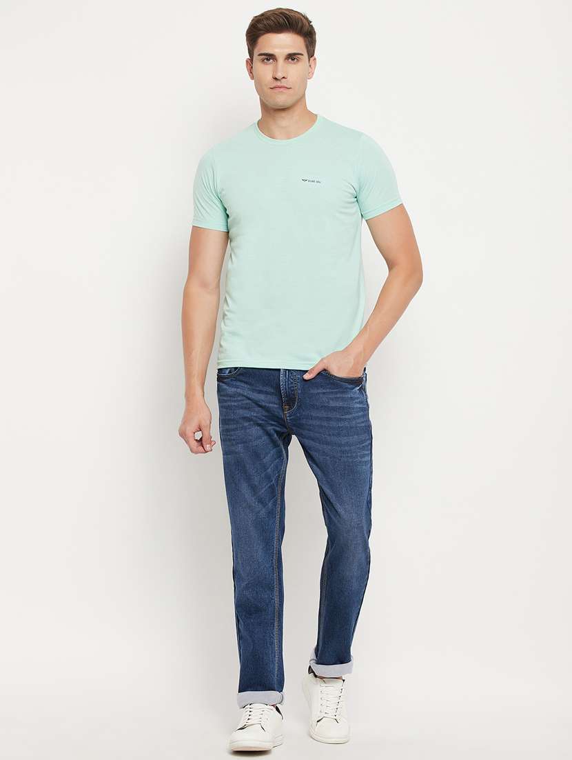 blue light-washed denim jean - 18344698 -  Standard Image - 2