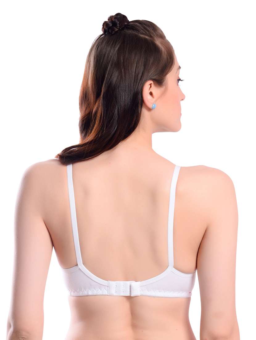 white solid t-shirt bra - 18345557 -  Standard Image - 2