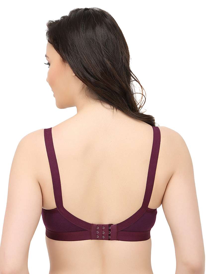 purple solid t-shirt bra - 18345577 -  Standard Image - 2