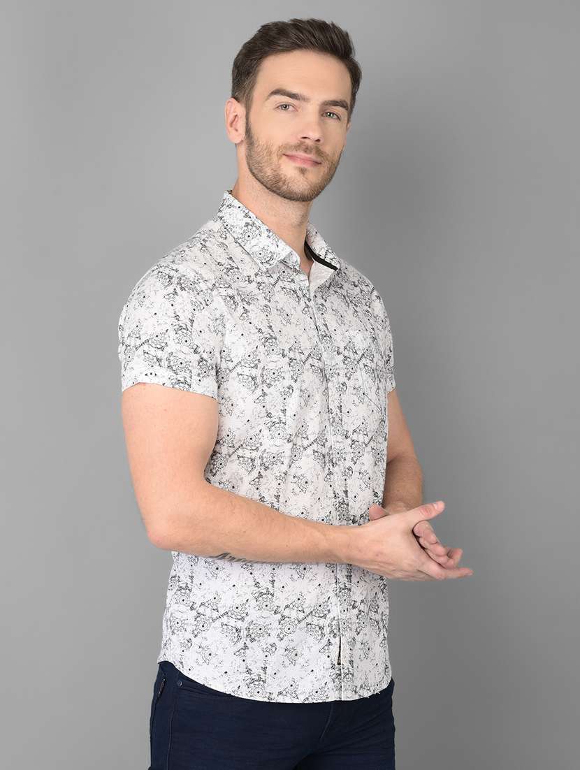 black printed casual shirt - 18347263 -  Standard Image - 2