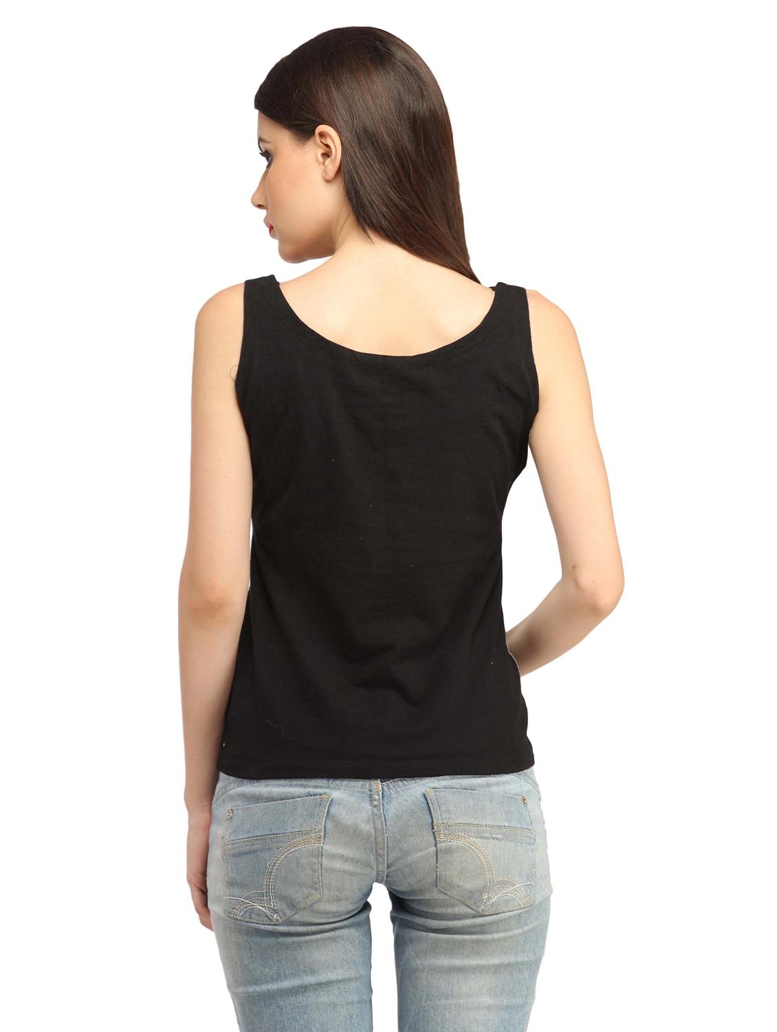 sleeveless solid regular top - 18347470 - Standard Image - 2