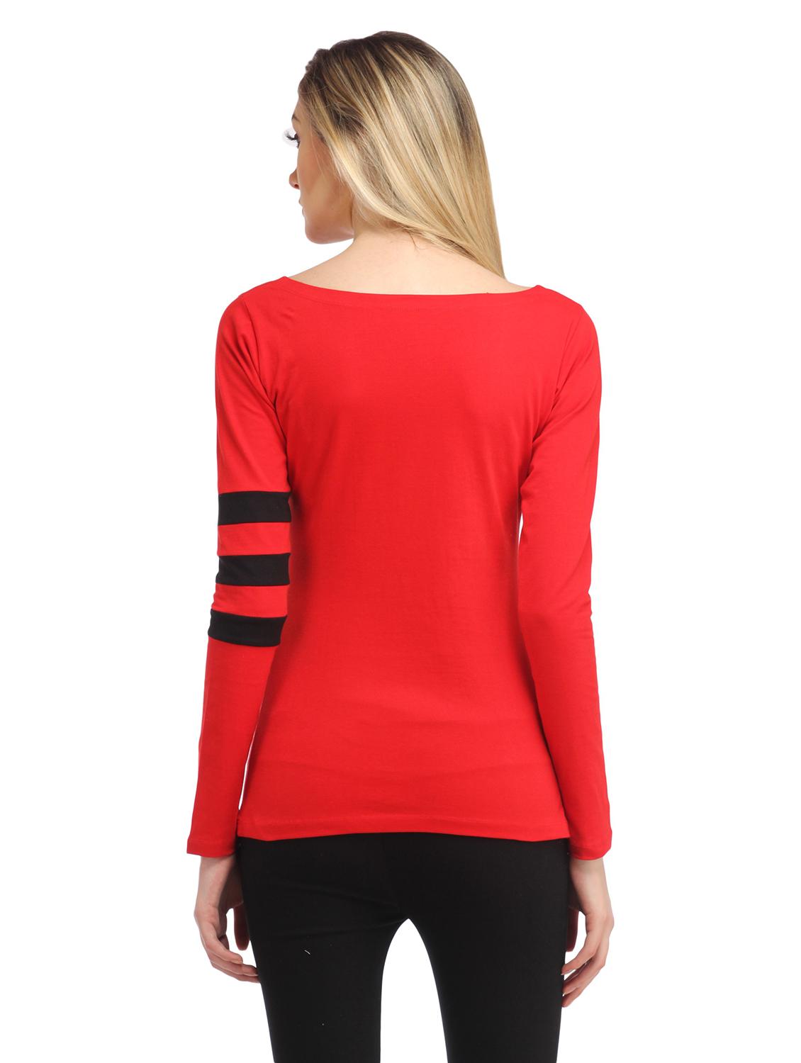 long sleeved solid regular top - 18347490 - Standard Image - 2