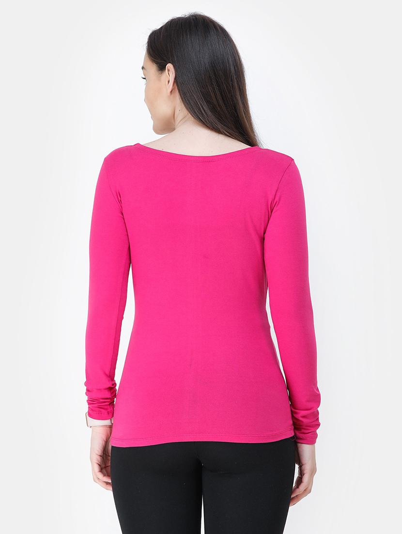 v-neck solid top - 18347593 - Standard Image - 2