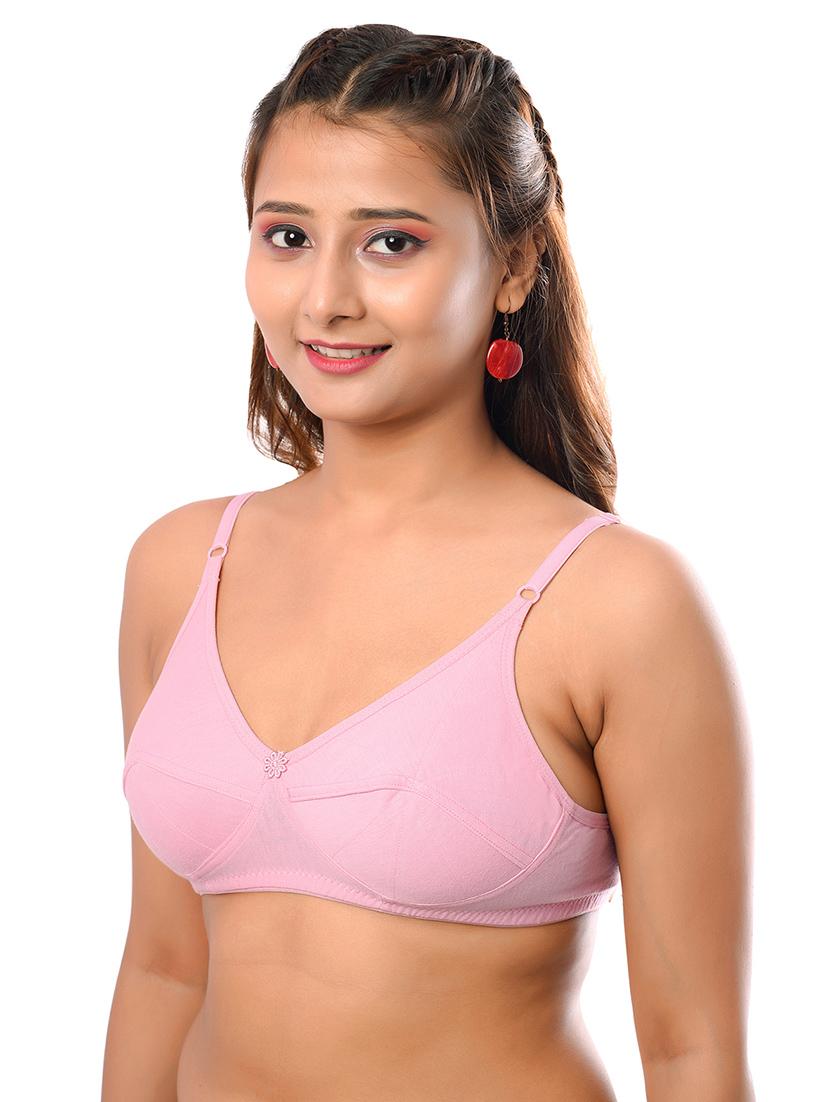 pack of 2 solid regular bra - 18347985 - Standard Image - 2