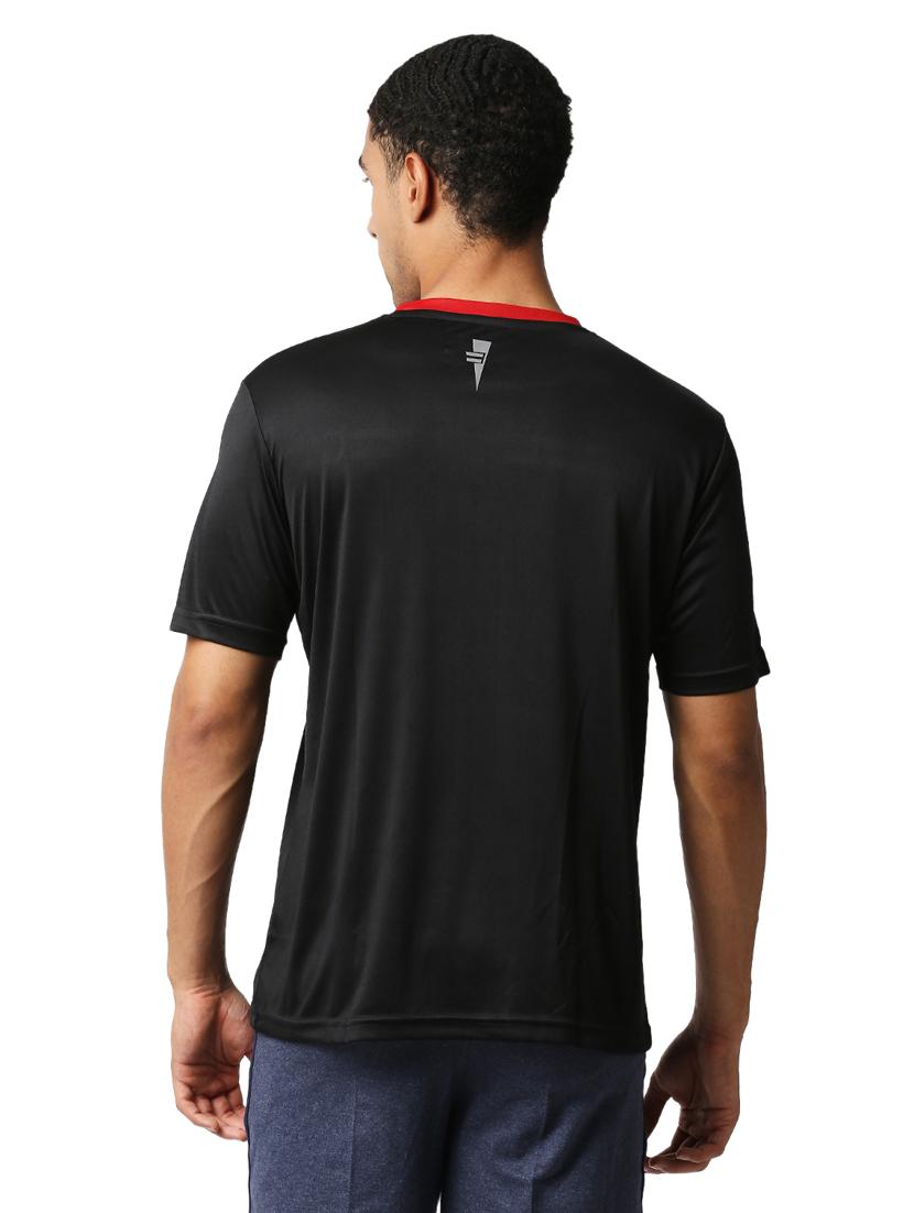 black solid t-shirt - 18349166 - Standard Image - 2