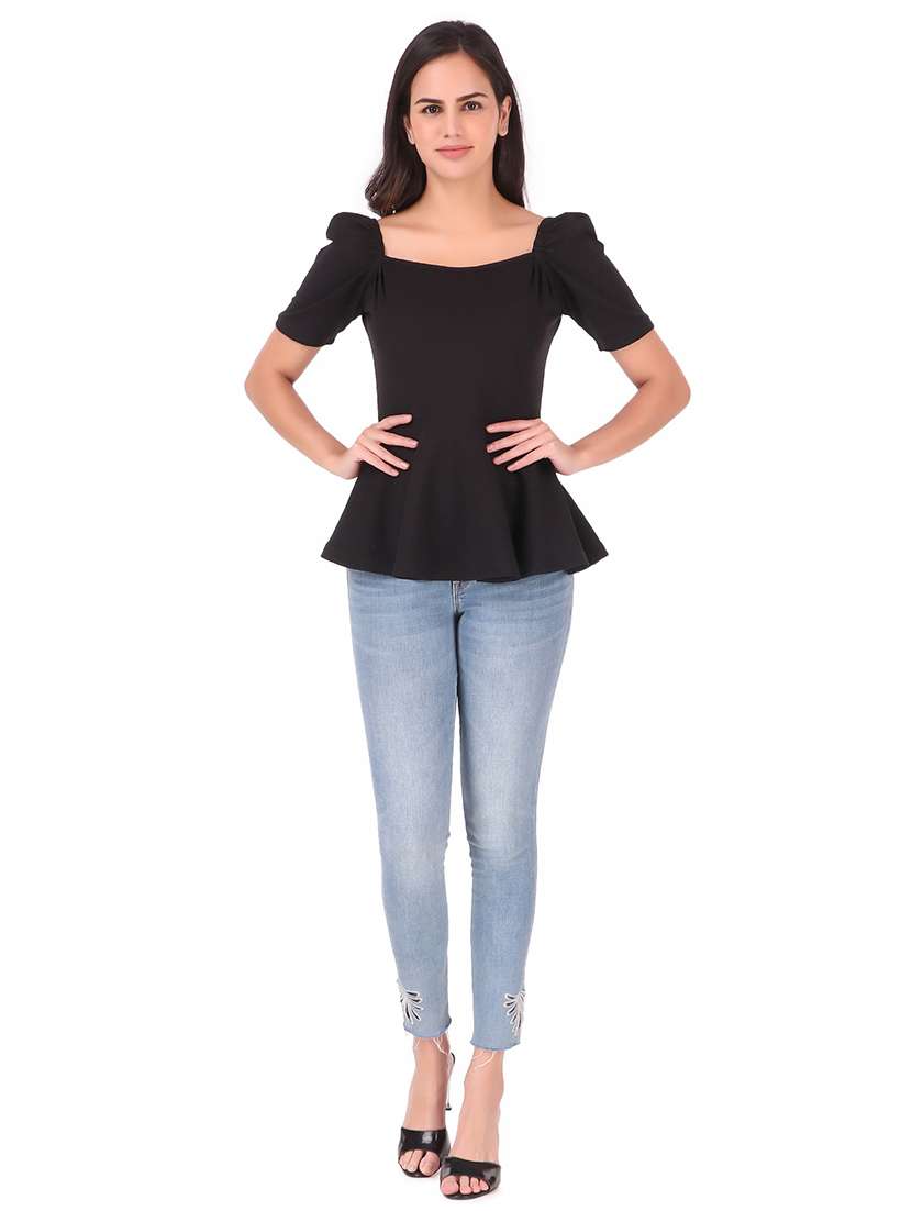 square neck  solid top  - 18349306 -  Standard Image - 2