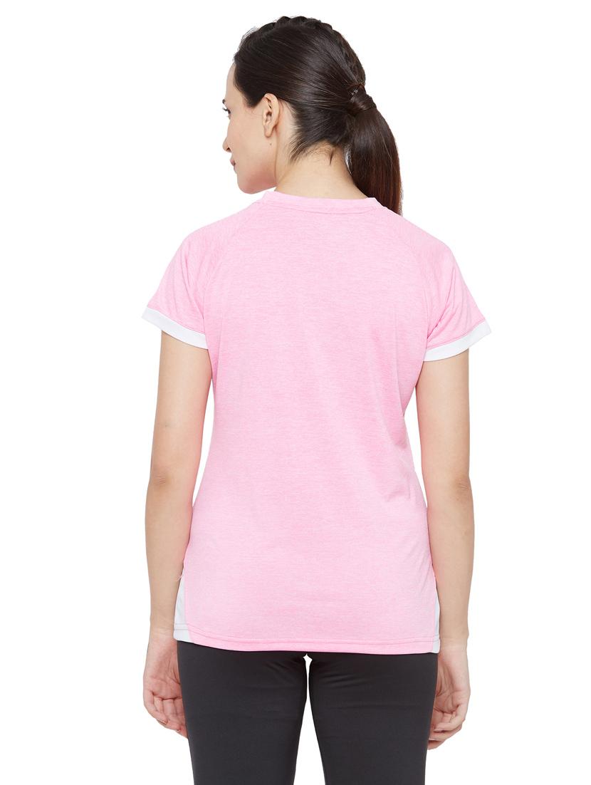 v-neck melange top - 18351354 - Standard Image - 2