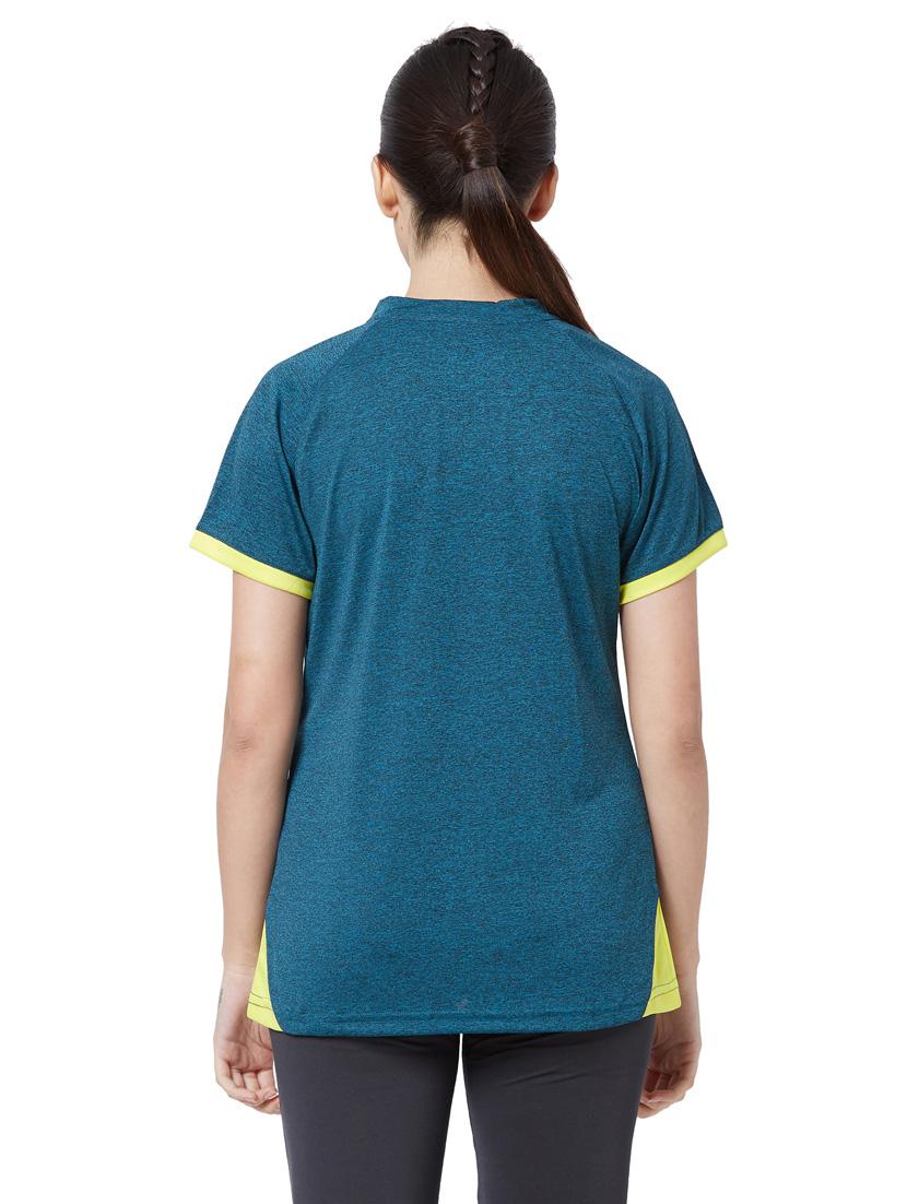 v-neck melange top - 18351358 - Standard Image - 2