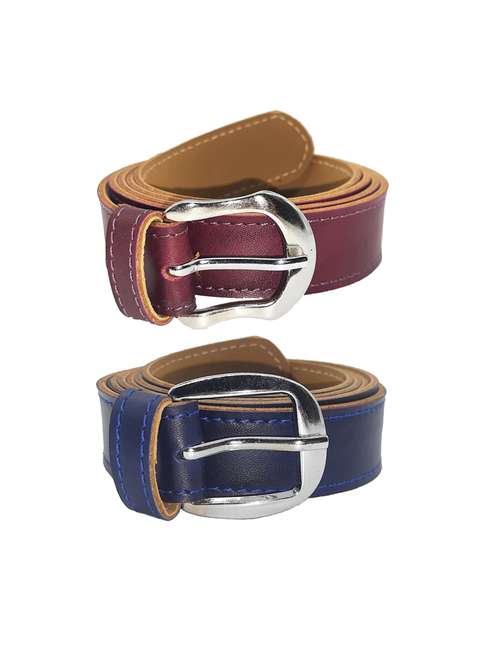 pack of 2 multi colored belt - 18351724 -  Standard Image - 0