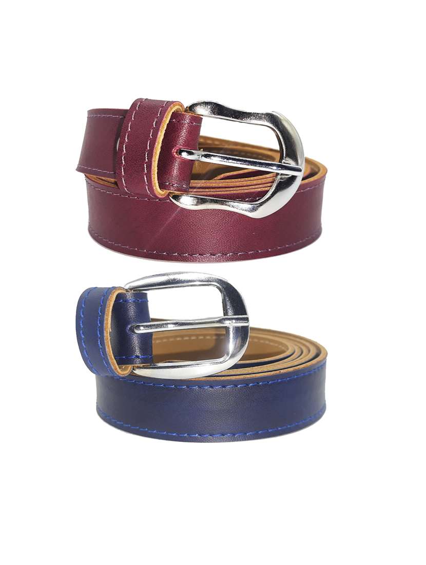 pack of 2 multi colored belt - 18351724 -  Standard Image - 2