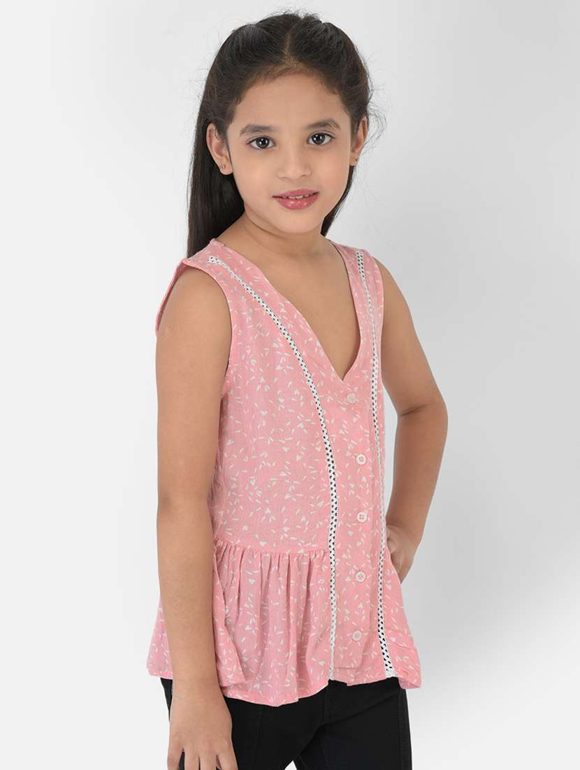 girls v-neck top - 18355332 -  Standard Image - 2