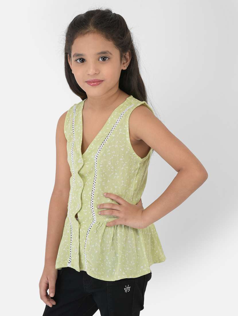 girls v-neck top - 18355333 -  Standard Image - 2