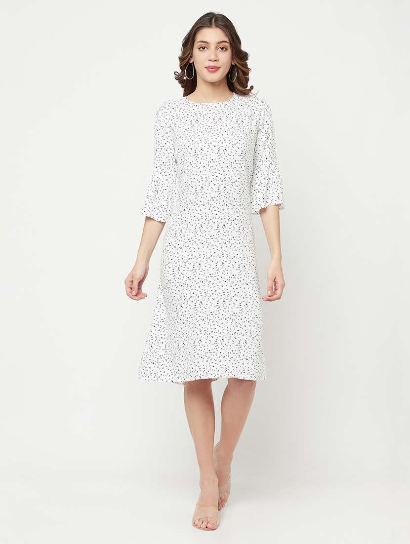 women's  polka dots dress