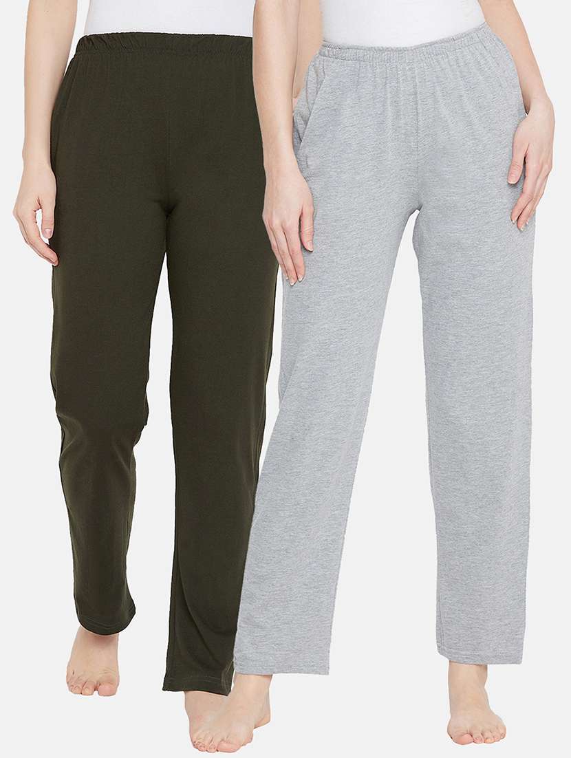 pack of 2 solid pajama