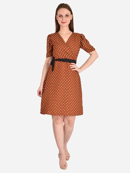 women's animal print dress - 18355750 - Standard Image - 0