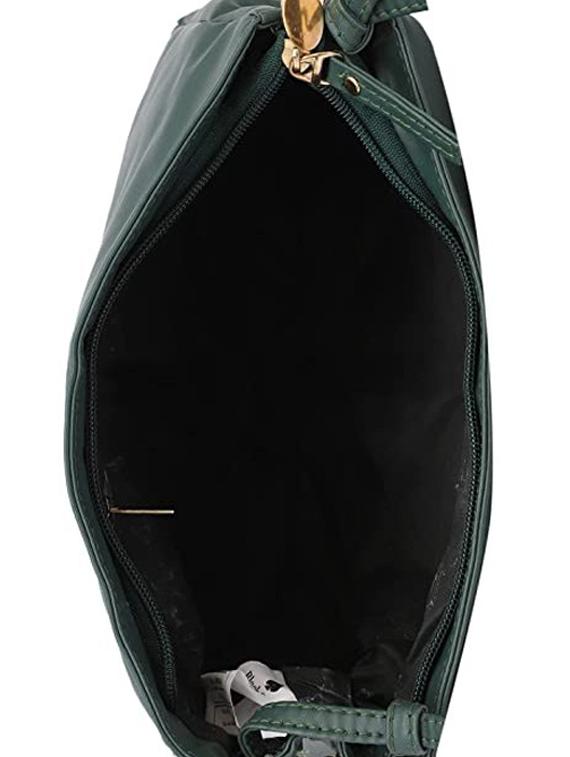 olive solid regular sling bag - 18355918 - Standard Image - 2