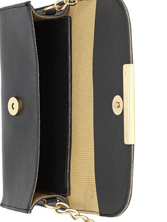 black solid regular sling bag - 18355950 - Standard Image - 2
