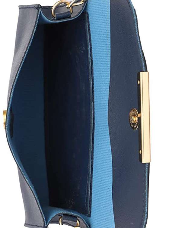 navy blue solid regular sling bag - 18355952 -  Standard Image - 2