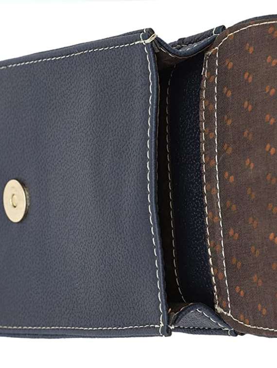 navy blue solid regular sling bag - 18355957 -  Standard Image - 2