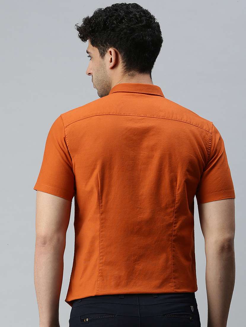 mens solid casual shirt - 18356043 -  Standard Image - 2