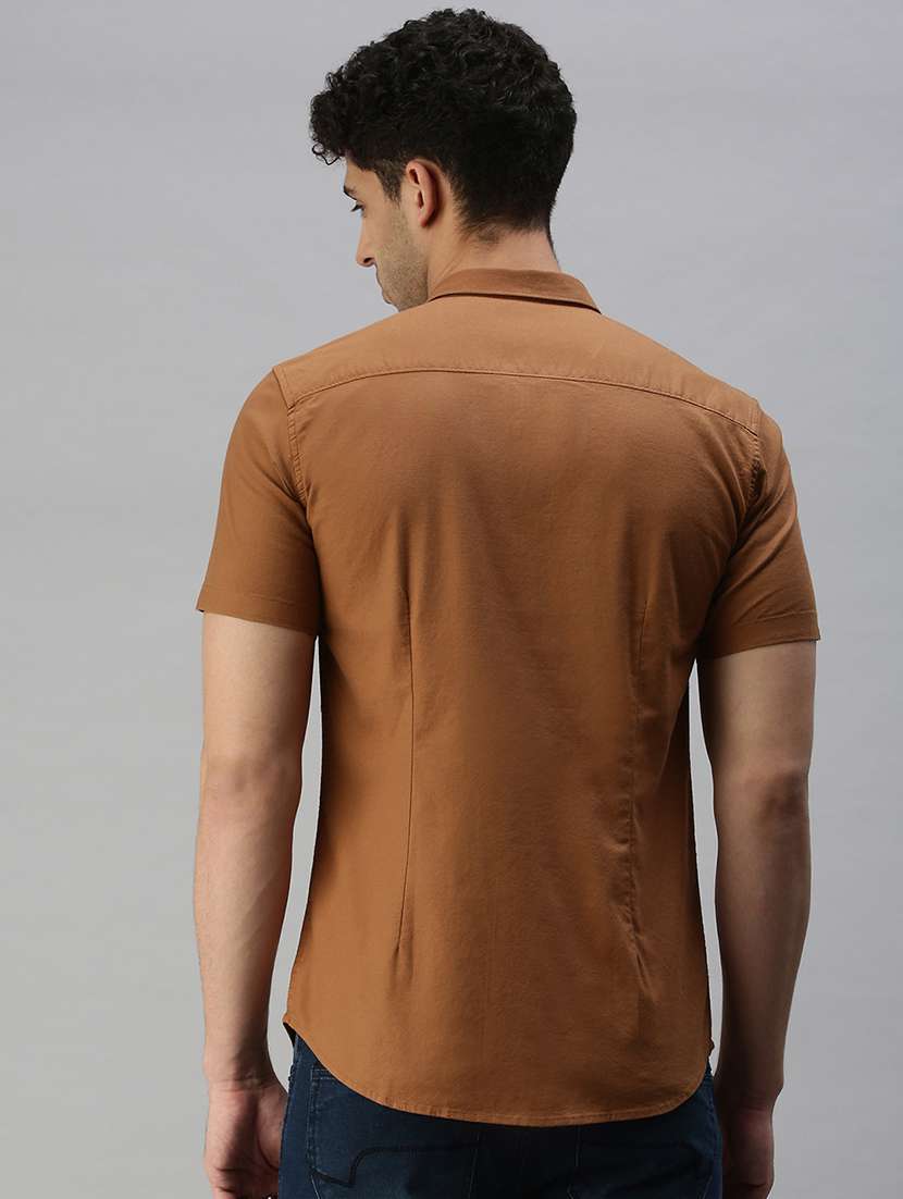 mens solid casual shirt - 18356044 -  Standard Image - 2