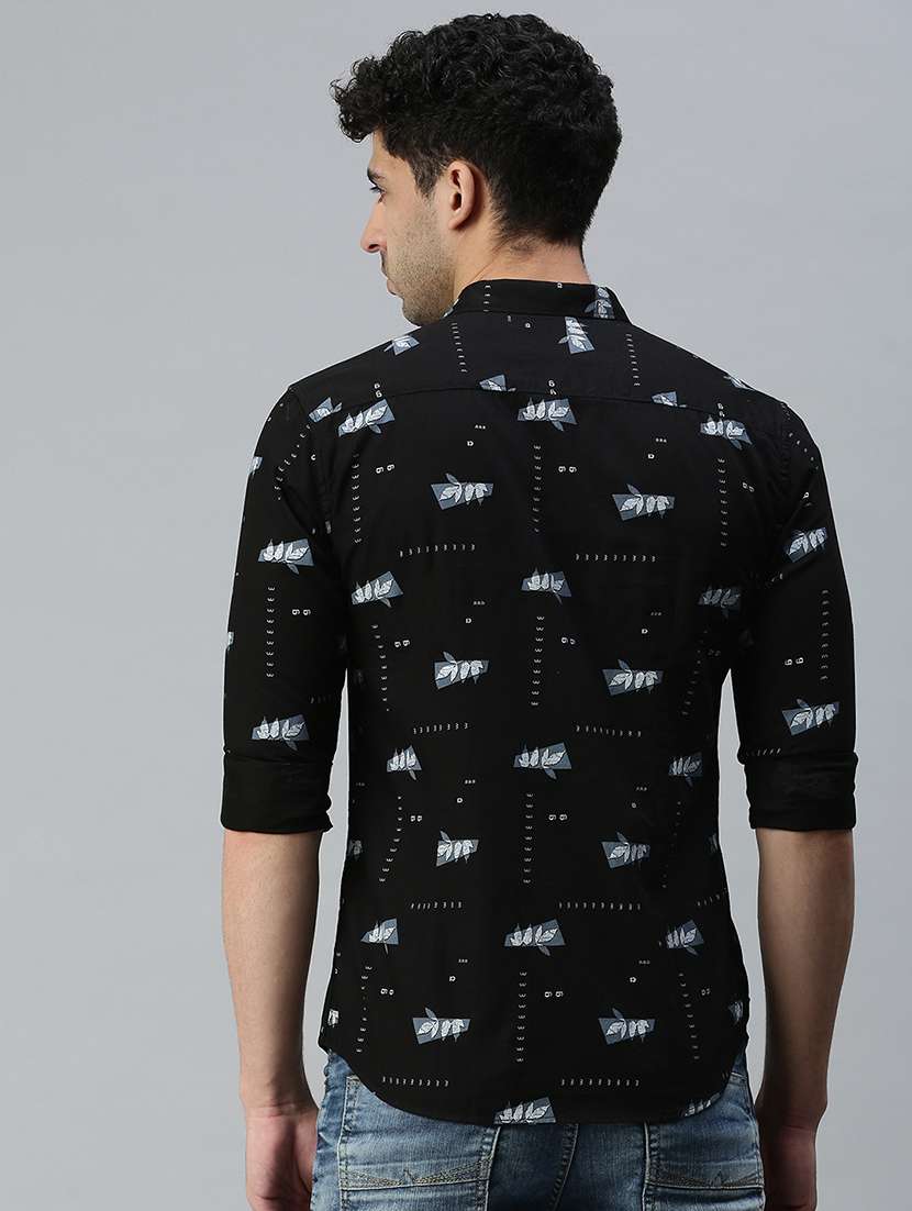 mens printed casual shirt - 18356073 -  Standard Image - 2
