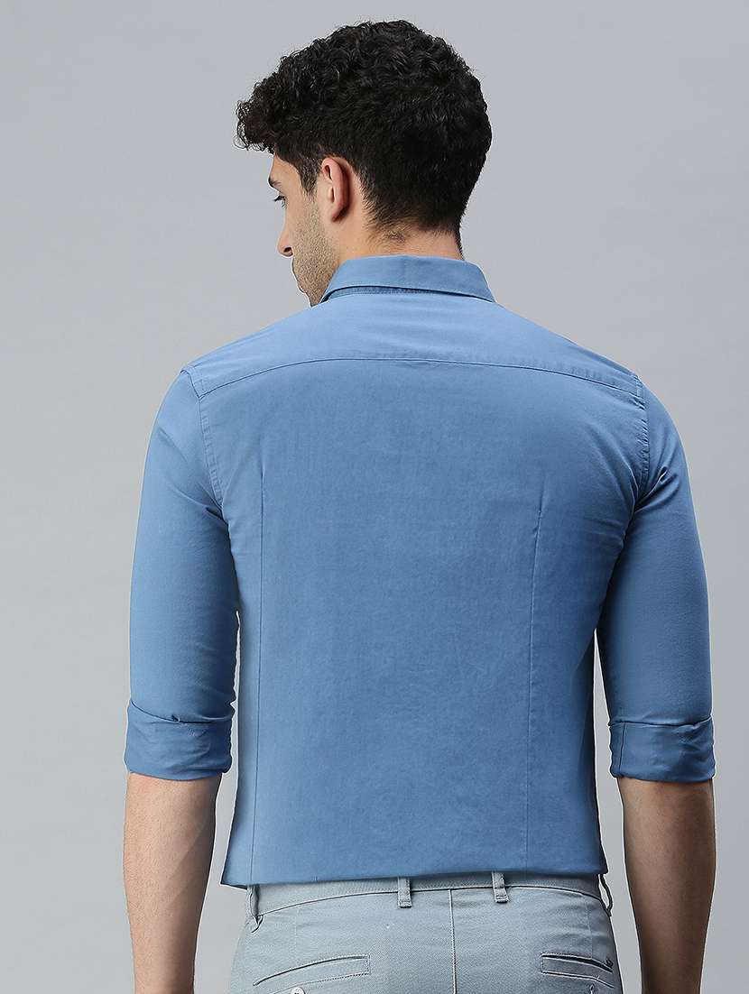 mens solid casual shirt - 18356097 -  Standard Image - 2