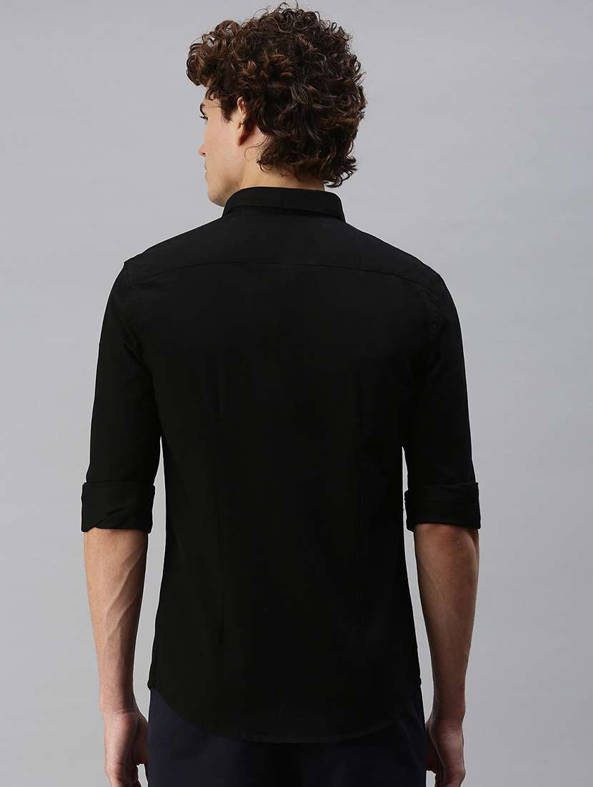 mens solid casual shirt - 18356099 -  Standard Image - 2