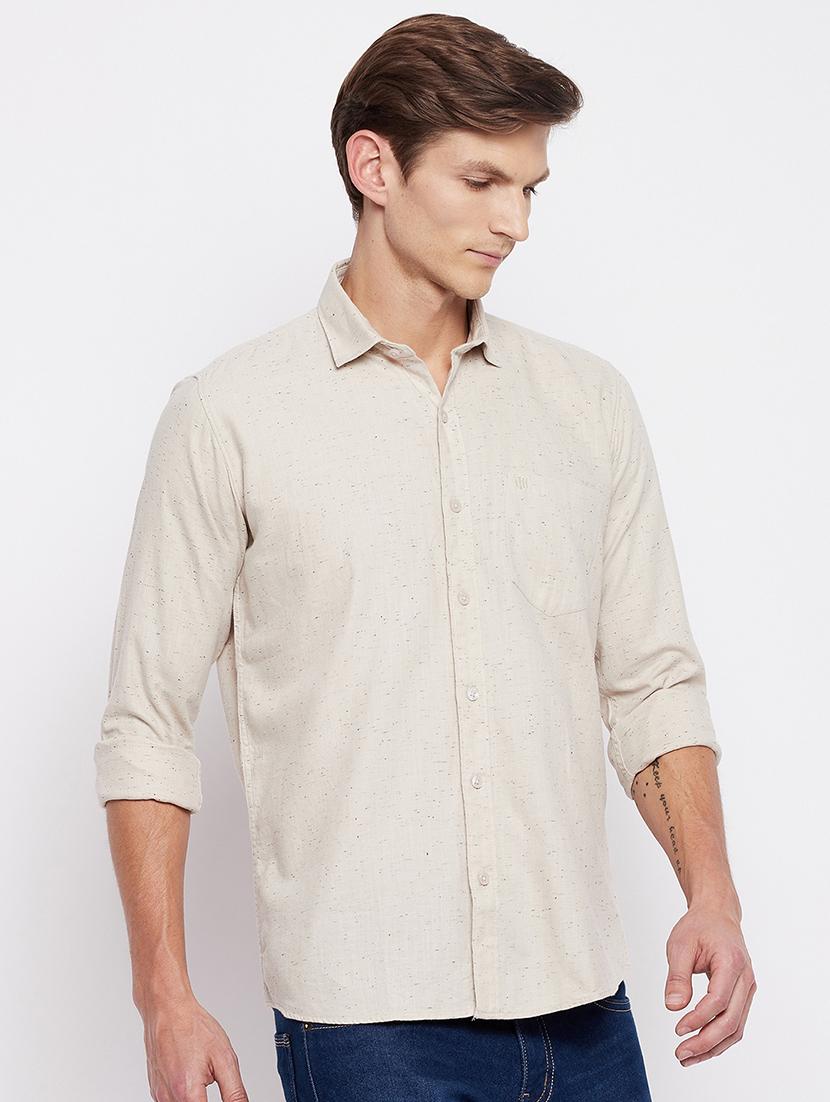 yellow printed casual shirt - 18356814 - Standard Image - 2