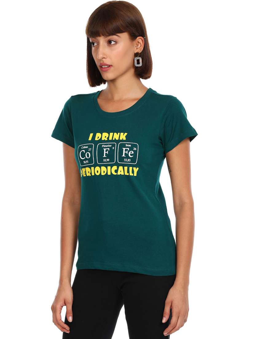 round neck typography  tee