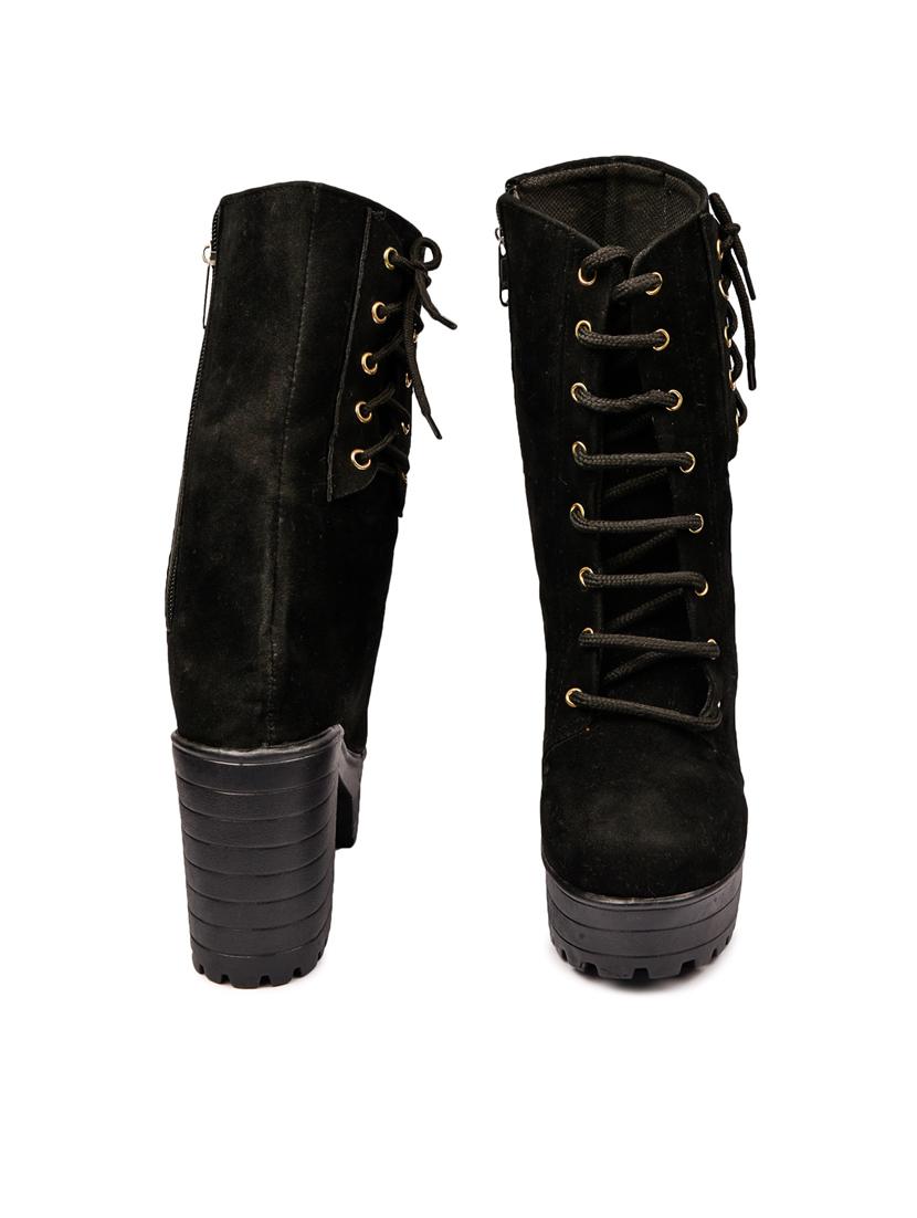 black calf lace up boot - 18359445 - Standard Image - 2
