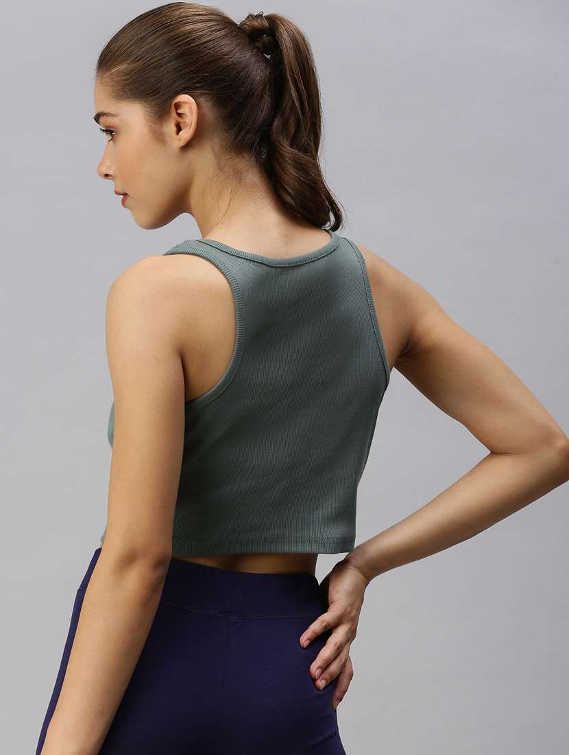 women's plain square neck t-shirt - 18360168 - Standard Image - 2