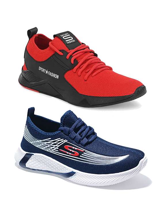 pack of 2 lace up shoes