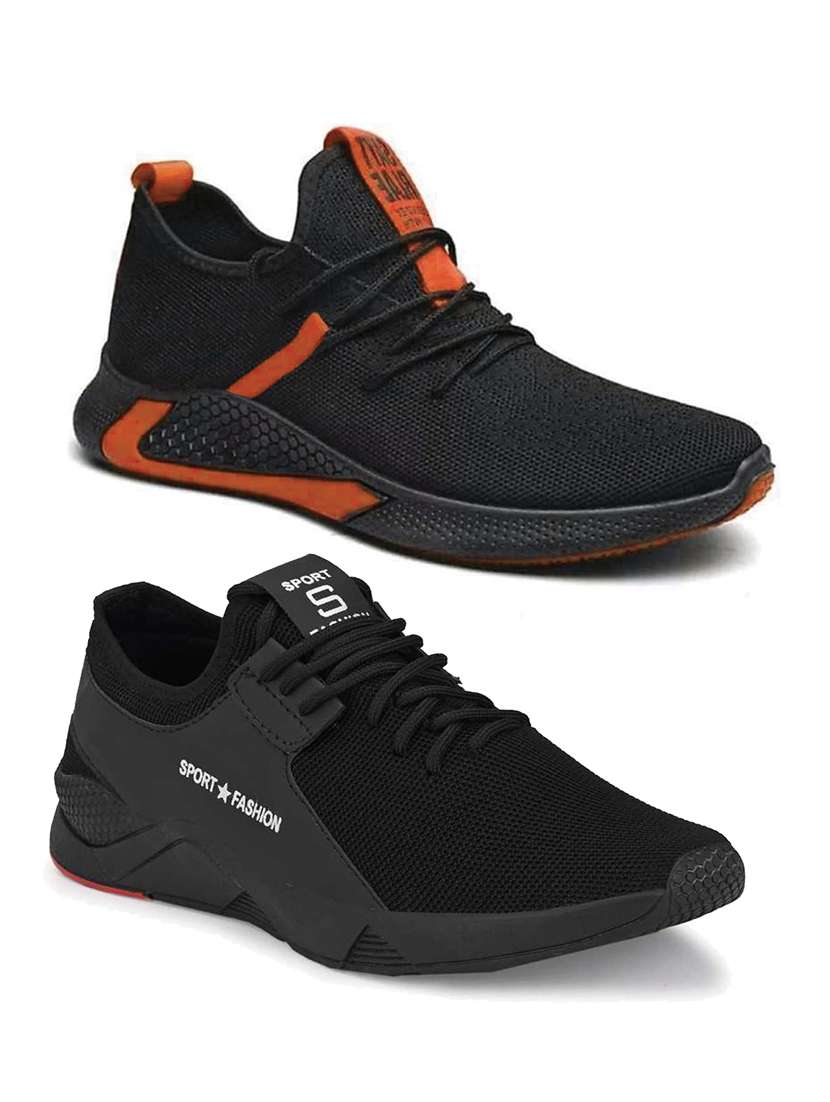 pack of 2 lace up sport shoes