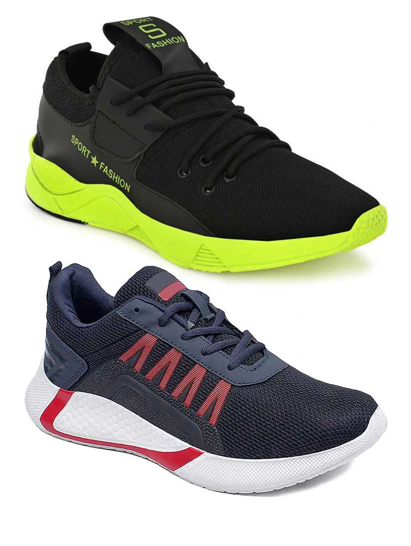 pack of 2 lace up sport shoe