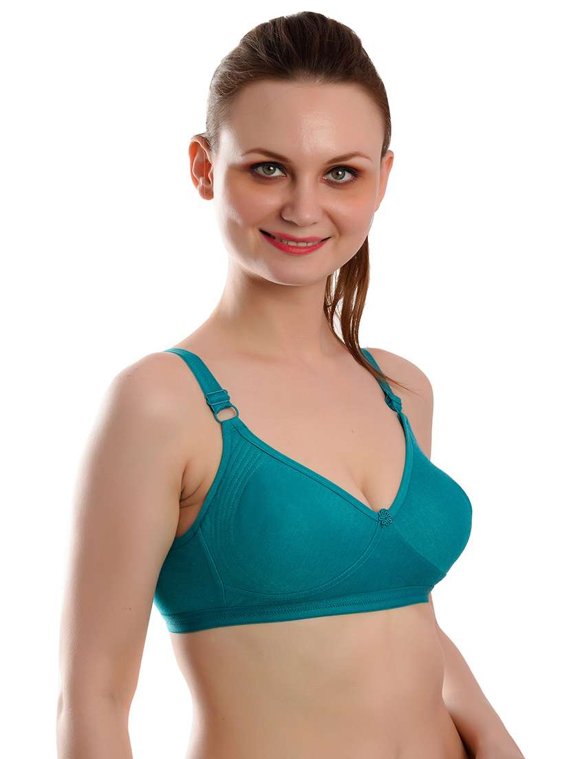 green solid t-shirt bra - 18361549 -  Standard Image - 2