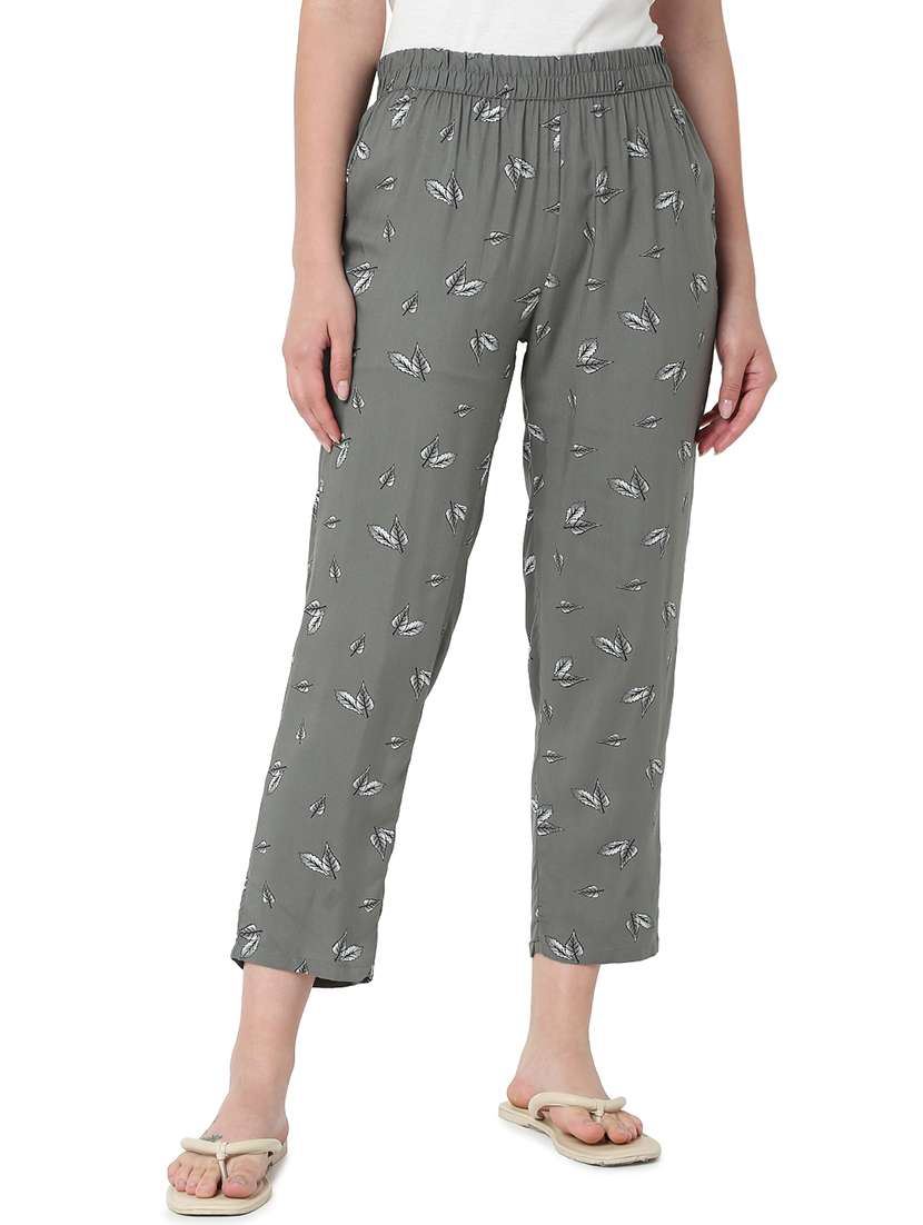 mid rise printed pajama