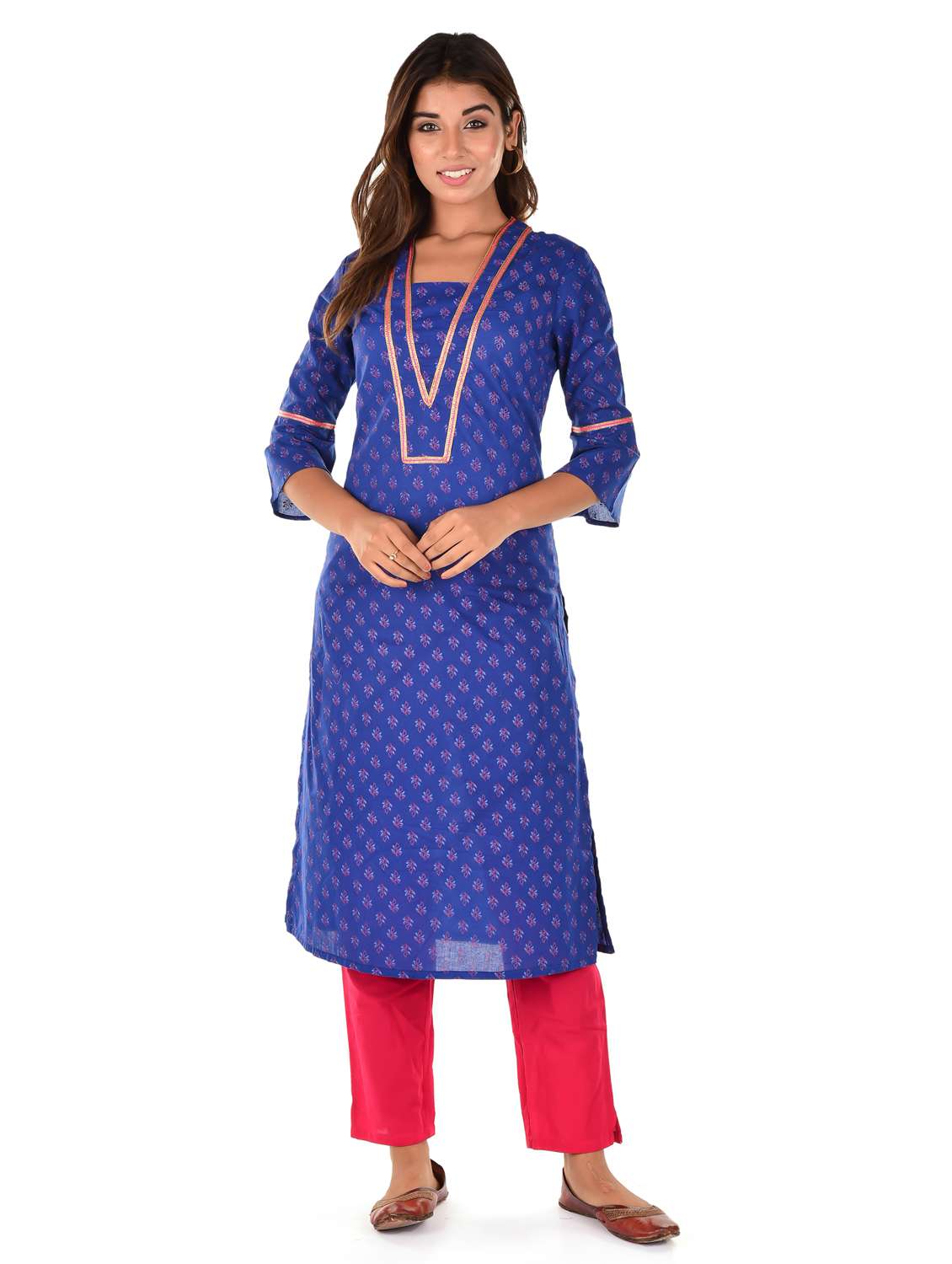 women's straight kurta - 18362823 - Zoom Image - 0