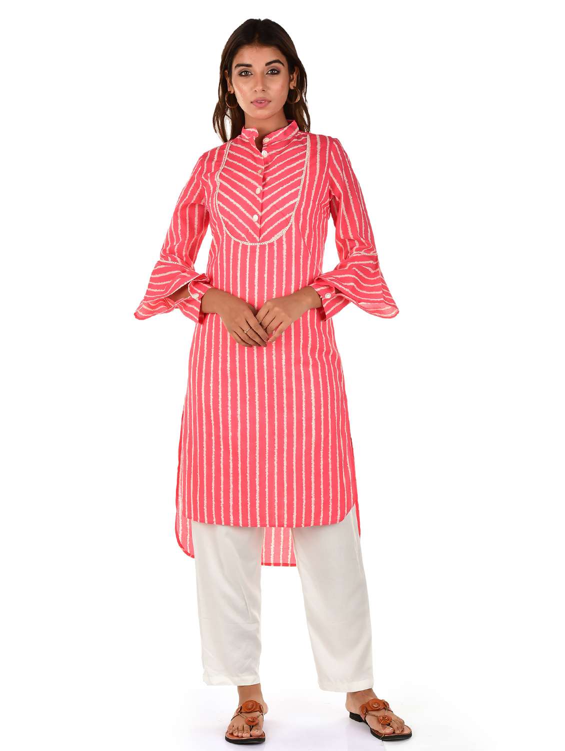 women's asymmetric kurta