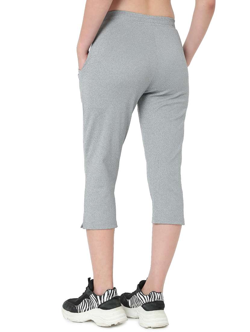 drawstring waist solid capri - 18362845 -  Standard Image - 2