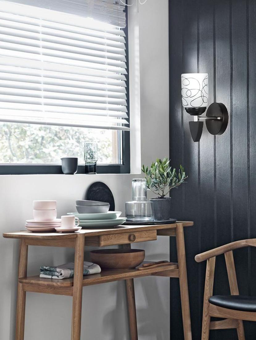 somil led sconce glass & wood wall lamp/light, 7 watt & wall fixture (set of two)-rt142 - 18365304 - Standard Image - 2