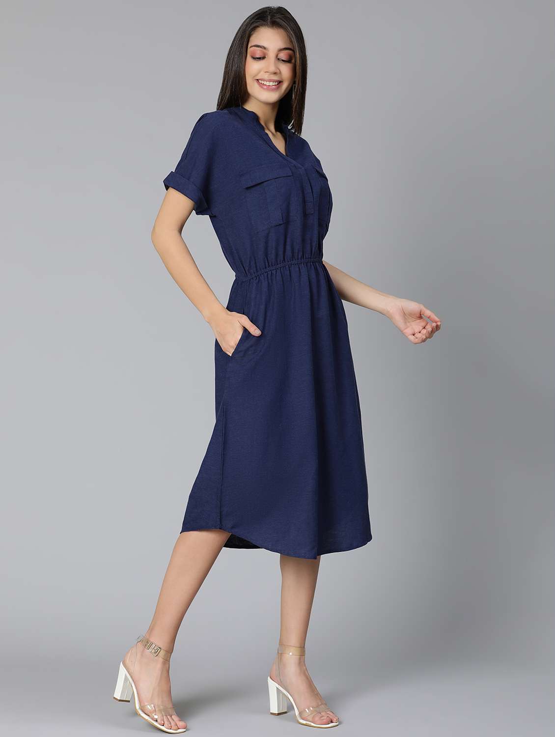 women's  solid dress - 18365738 -  Standard Image - 2