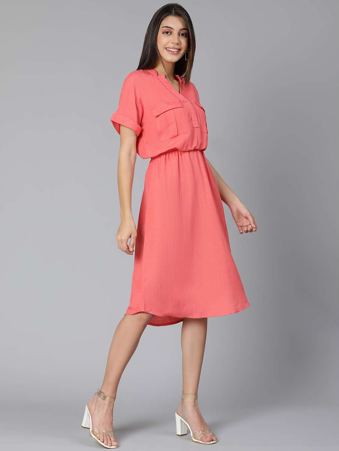 women's  solid dress - 18365739 -  Standard Image - 2